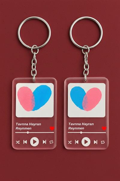 Sevgili Parmak İzli Anahtarlık Yapma Seti