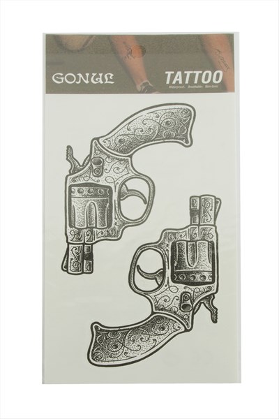Silah Tattoo Dövme Sticker