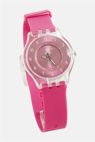 Silikon Kayışlı Bayan Kol Saati
