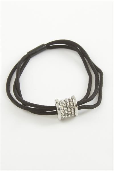 Silindir Taşlı Lastikli Toka