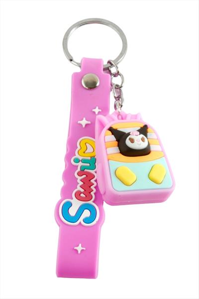 Sırt Çantası Çzgflm Karakteri Silikon Anahtarlık