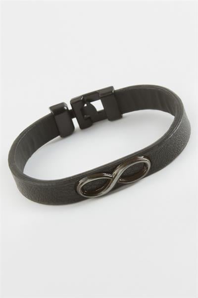 Sonsuzluk Kaliteli Suni Deri Bileklik