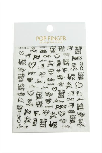 Sonsuzluk Kalp Tattoo Dövme Sticker