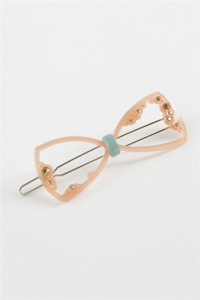 Sonsuzluk Taşlı Klipsli Toka