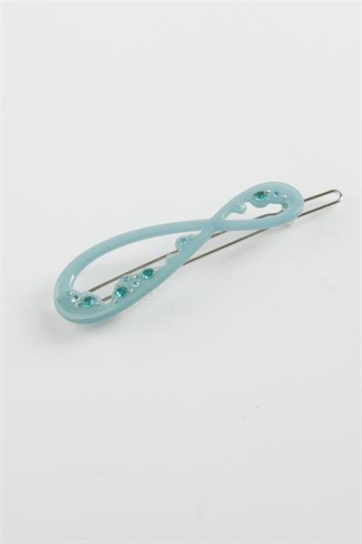 Sonsuzluk Taşlı Klipsli Toka