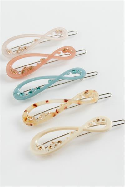 Sonsuzluk Taşlı Klipsli Toka