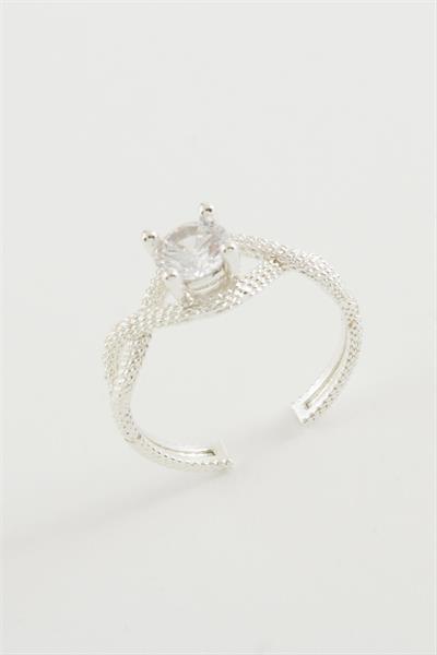 Sonsuzluk Tek Taşlı Yüzük