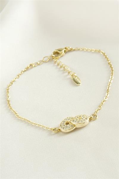 Sonsuzluk Zirkon Taşlı Çelik Bileklik