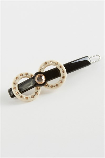 SonsuzlukTaşlı Klipsli Toka