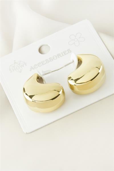 Su Damlası Plastik Küpe