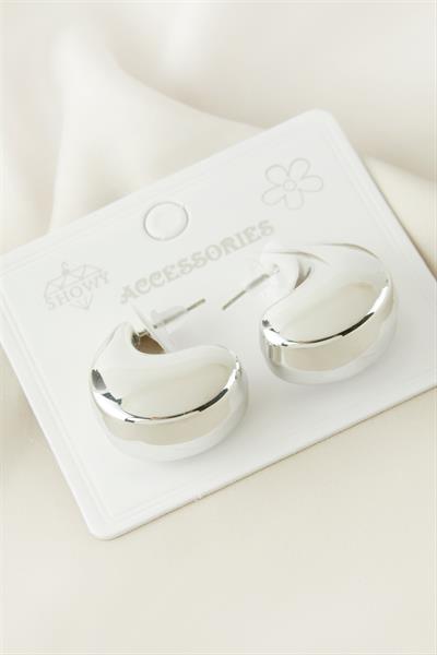 Su Damlası Plastik Küpe