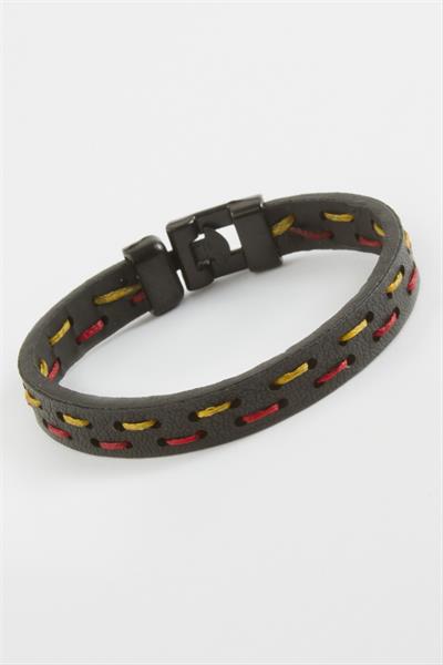 Taraftar Kaliteli Suni Deri Bileklik