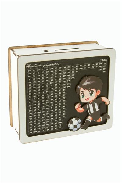 Taraftar Parabox 10.000 Tl Kumbara Para Biriktirme Kutusu