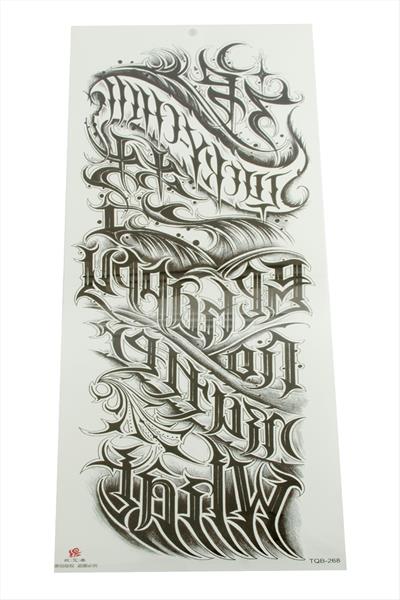 Tattoo Kol Dövme Sticker
