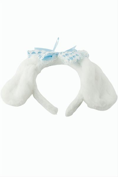 Tavşan Kulaklı Fiyong Yünlü Taç