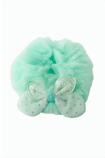 Tavşan Kulaklı Tüylü Lastikli Toka