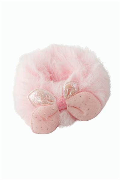 Tavşan Kulaklı Tüylü Lastikli Toka