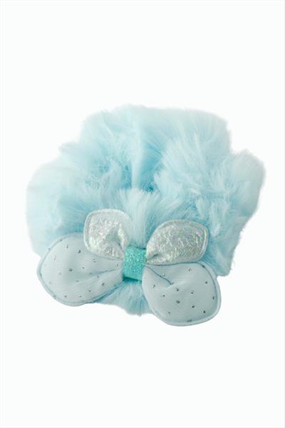 Tavşan Kulaklı Tüylü Lastikli Toka