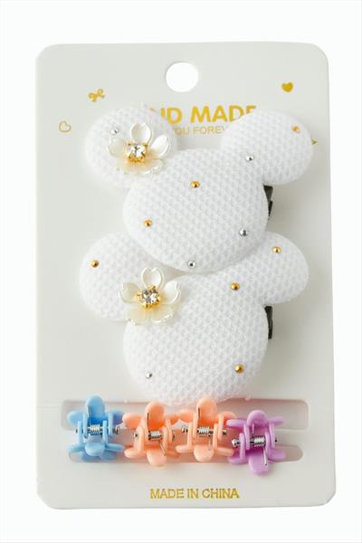 Tavşan Pens Mandal Toka 6 Adet