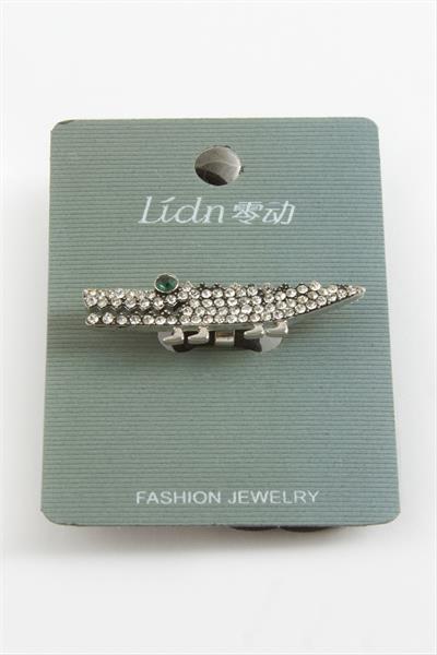 Timsah Taşlı Lastikli Toka