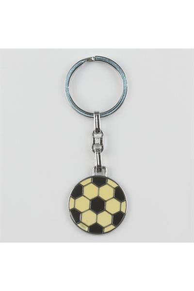 Top Figürlü Metal Anahtarlık