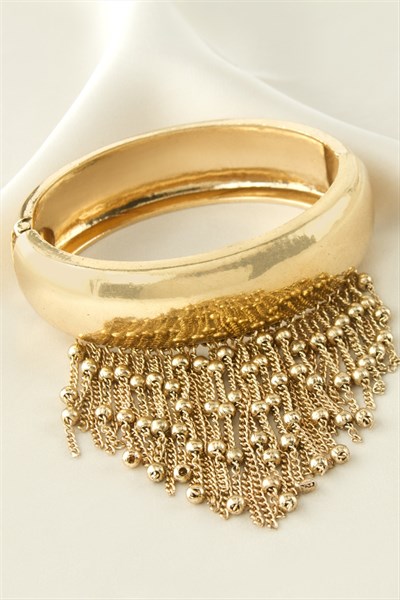 Top Sallatılı Kelepçe Bileklik