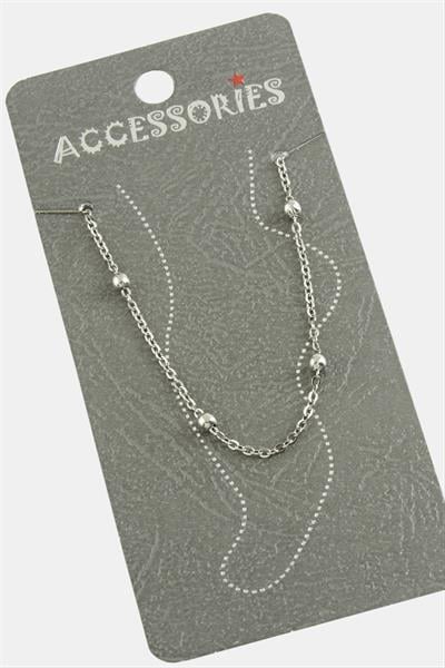 Top Zincirli Çelik Halhal