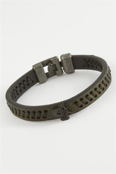 Tuğra Kaliteli Suni Deri Bileklik