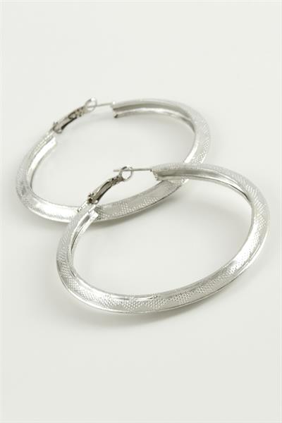 Üçgen Halka Küpe 5,5 cm