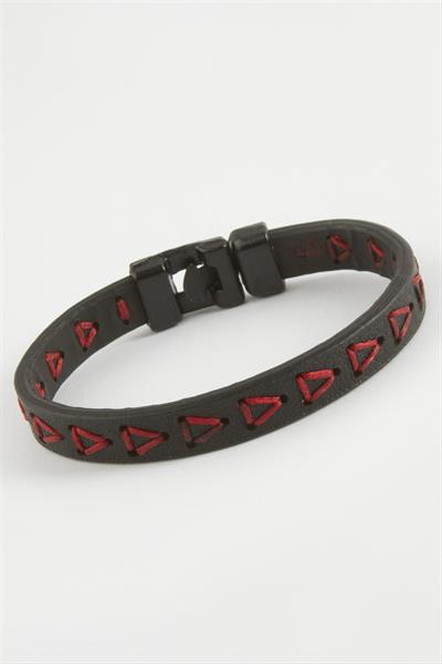 Üçgen İpli Kaliteli Suni Deri Bileklik