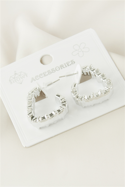 Üçgen Plastik Küpe