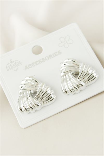 Üçgen Plastik Küpe