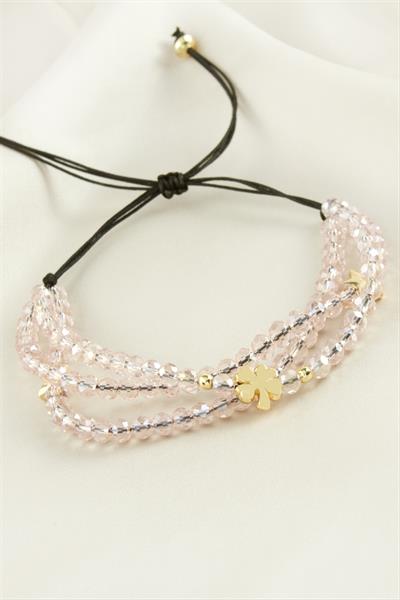 Üçlü Kristal Bileklik