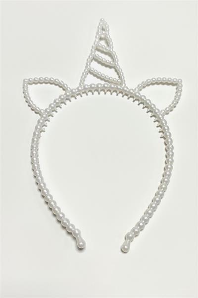 Unicn Kulaklı Plasik Çocuk Taç