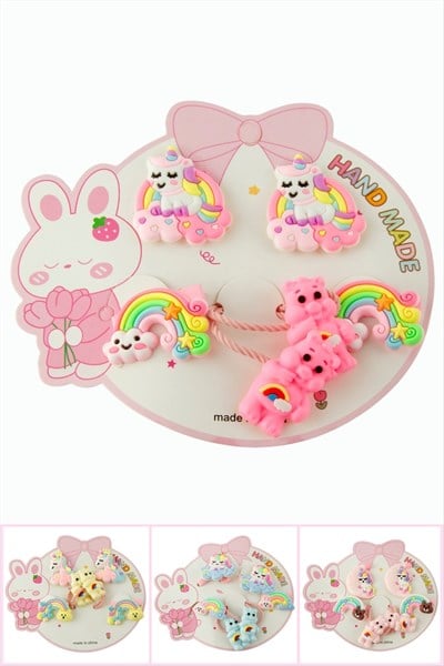 Unicorn Lastikli Toka 6 Adet