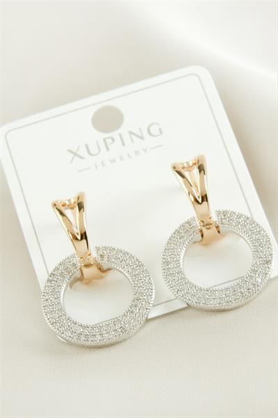 Xuping Halka Lüks Çelik Küpe