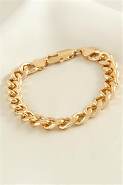 Xuping Oval Zincir Lüks Çelik Bileklik