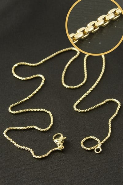 Xuping Zincir Çelik Kolye 45 cm