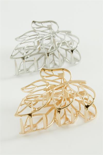 Yaprak Metal Mandal Toka 7 cm