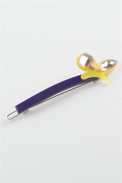 Yaprak Taşlı Klipsli Toka