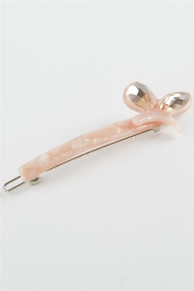 Yaprak Taşlı Klipsli Toka