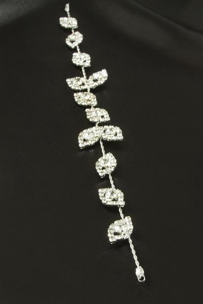 Yaprak Taşlı Saç Aksesuarı