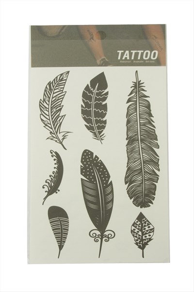 Yaprak Tattoo Dövme Sticker