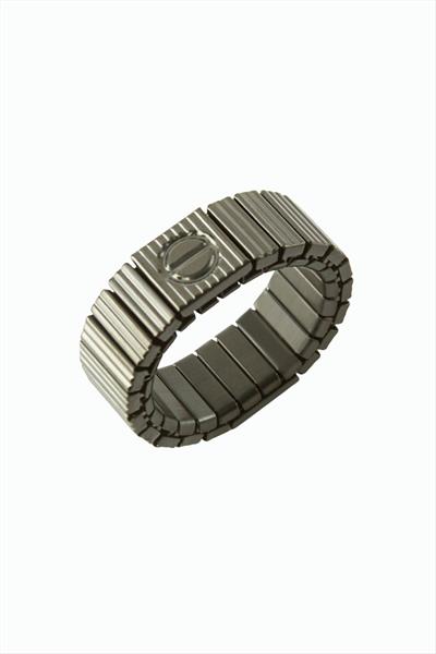 Yaylı Erkek Çelik Yüzük