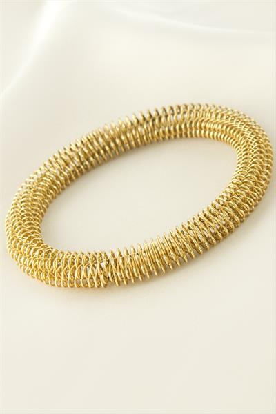 Yaylı Lüks Çelik Bileklik