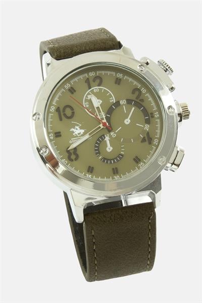 Yeşil Renkli Kayışlı Erkek Kol Saati