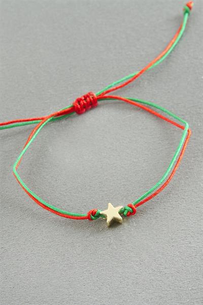 Yıldız Çift İpli Yılbaşı Bilekliği