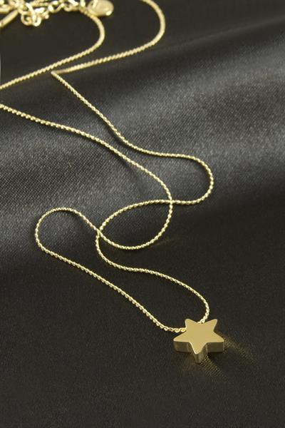 Yıldız Lüks Çelik Kolye