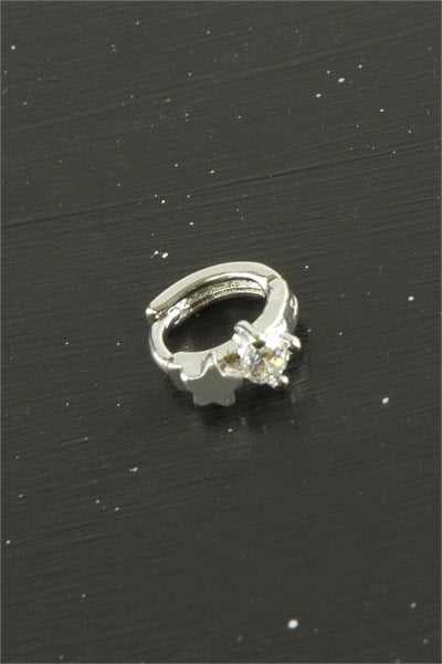 Yıldız Lüks Çelik Kulak Burun Piercing 1 Adet
