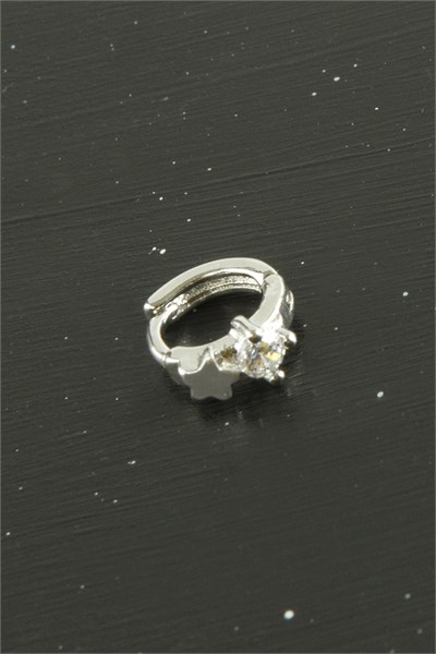 Yıldız Lüks Çelik Kulak Burun Piercing 1 Adet